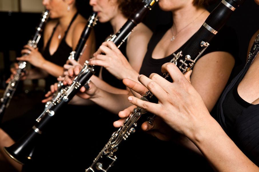 Clarinets being played - refers to gizzatune music service