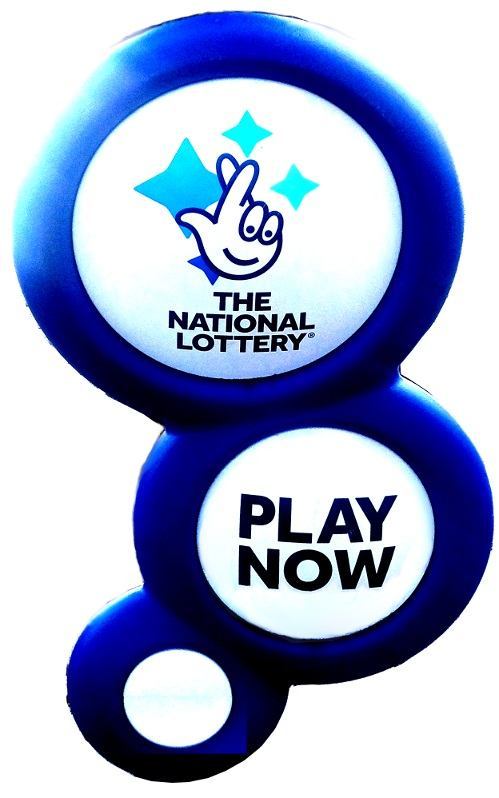 National Lottery sign